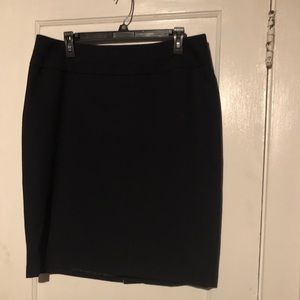 Navy blue skirt size 14. Nice for work. EUC
